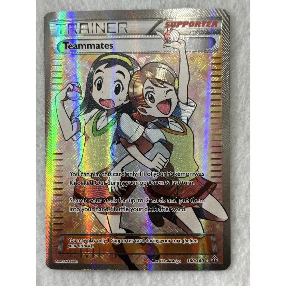 Pokemon Full Art Trainer Lot Teammates 160/160 & Archie’s Ace 157/160 Holo